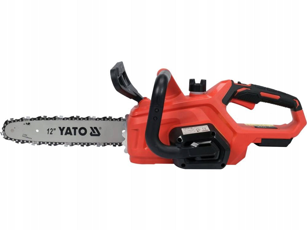 YATO CHAINSAW 12'' 18V WITHOUT AKU YT-828138 Additional features automatic chain lubrication