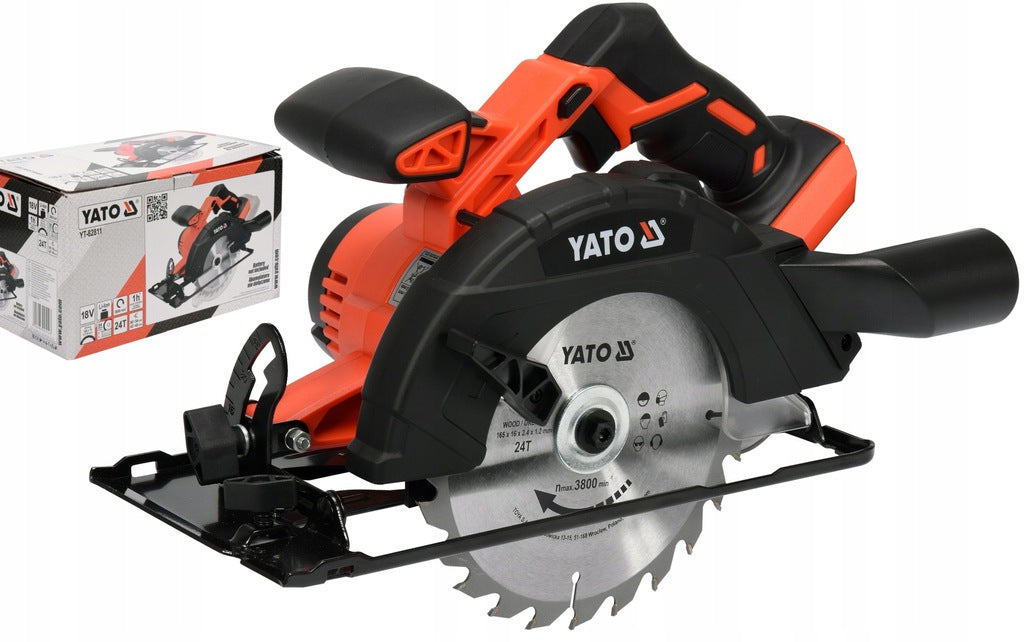 YATO CIRCULAR SAW 165MM CORDLESS SAW 18V BODY WITHOUT BATTERY Series YT-82811