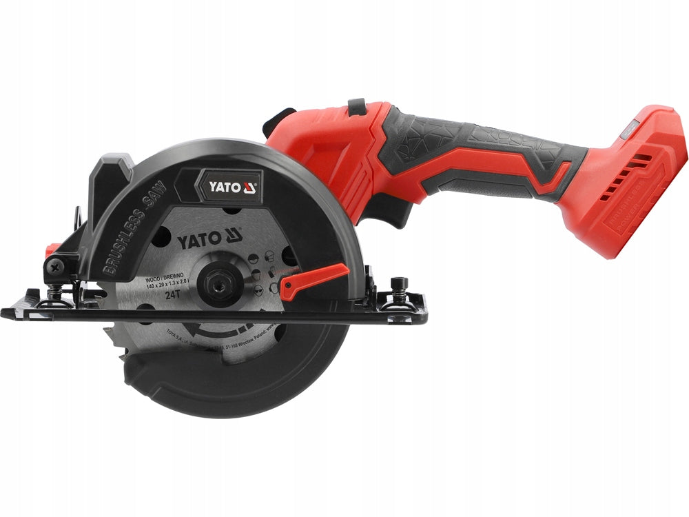 YATO CIRCULAR SAW 18V 140 MM BRUSHLESS MOTOR YT-828118 Brand Yato