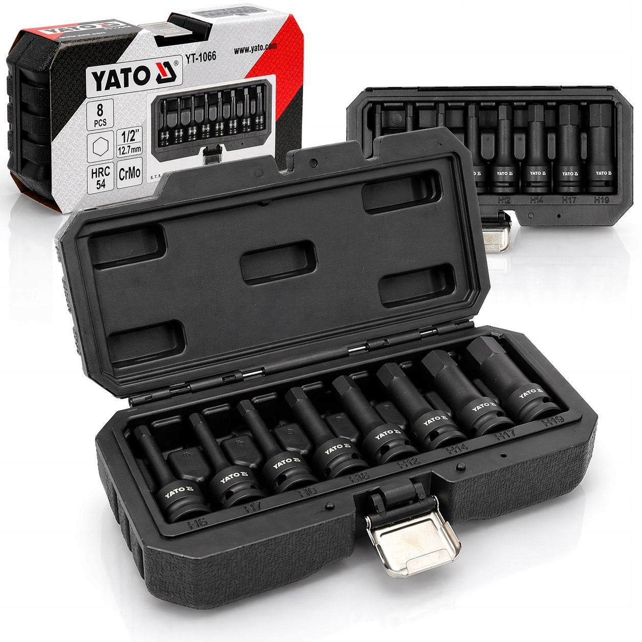 YATO IMPACT ALLEN WRENCHES ALLEN 1/2" HEX 6-19mm 8cz YT-1066 Manufacturer code YATO_YT-1066