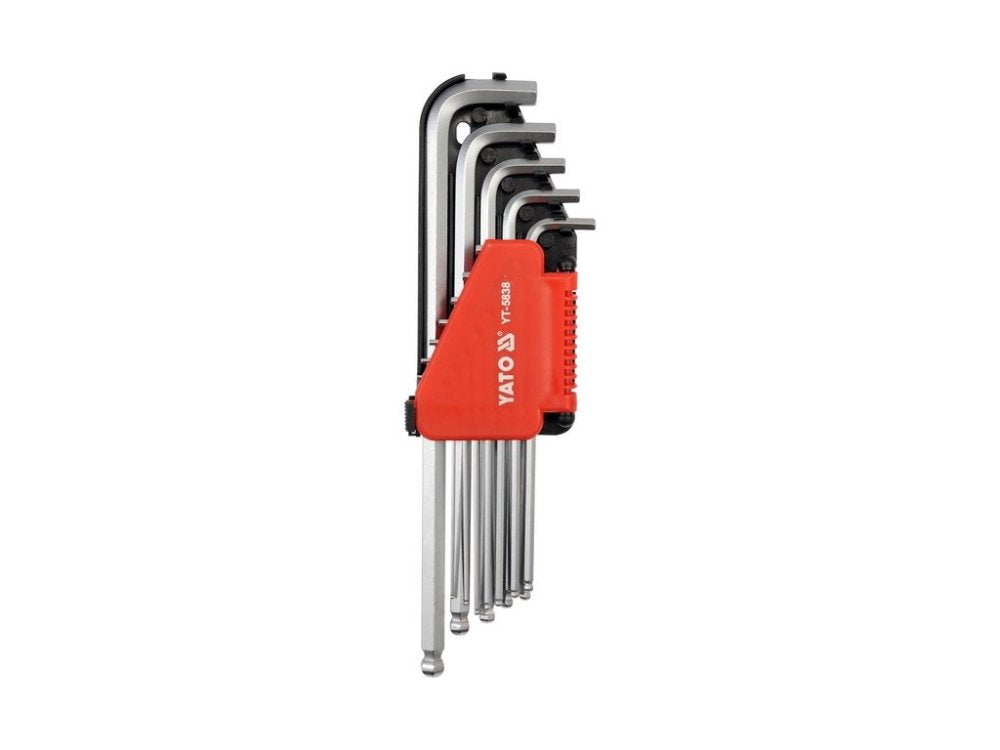 YATO KEYS ALLEN BALL, INCH LONG 12PCS Brand Yato