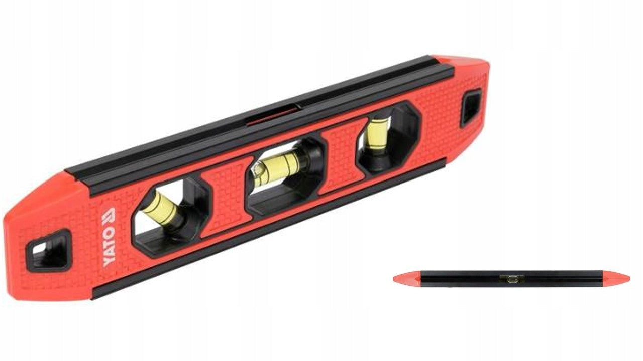YATO LEVEL TORPEDO WITH MAGNET 230mm Product weight with unit packaging 0.13 kg