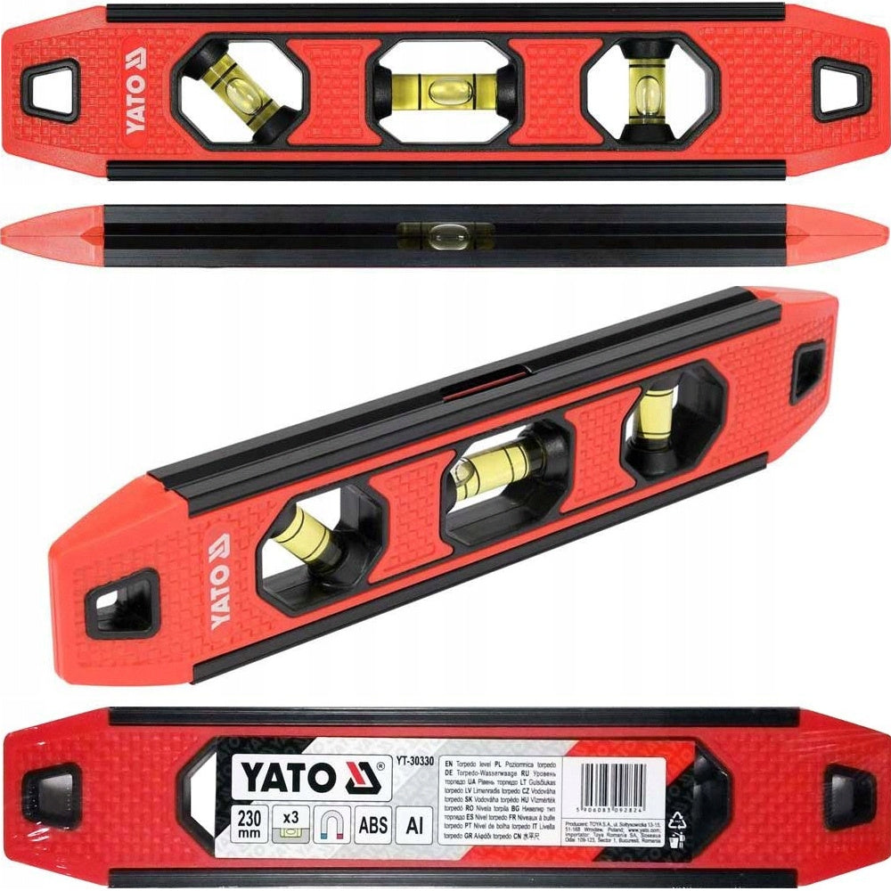 YATO LEVEL TORPEDO WITH MAGNET 230mm