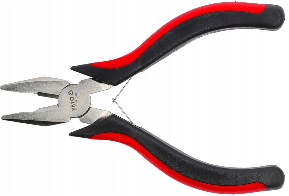 YATO MINI PRECISION PLIERS CUTTING PLIERS BENT 115MM SET OF 7 PIECES EAN (GTIN) 5907153606583