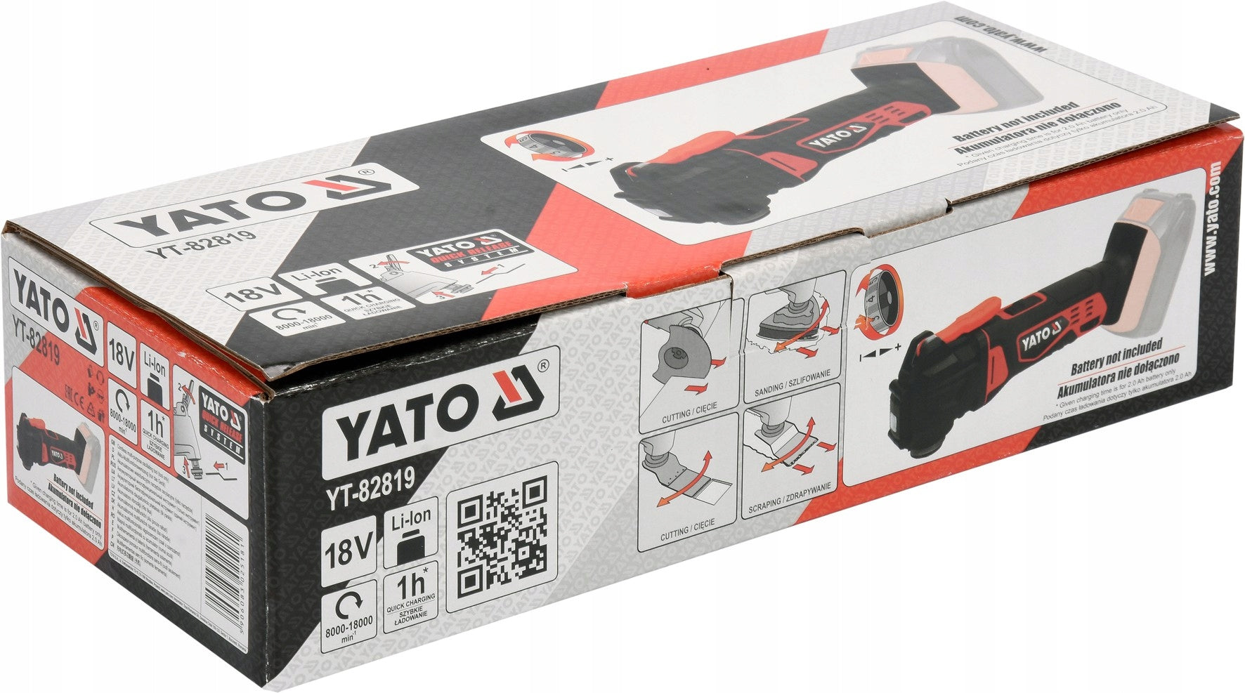 YATO MULTIFUNCTIONAL OSCILLATION TOOL Brand Yato