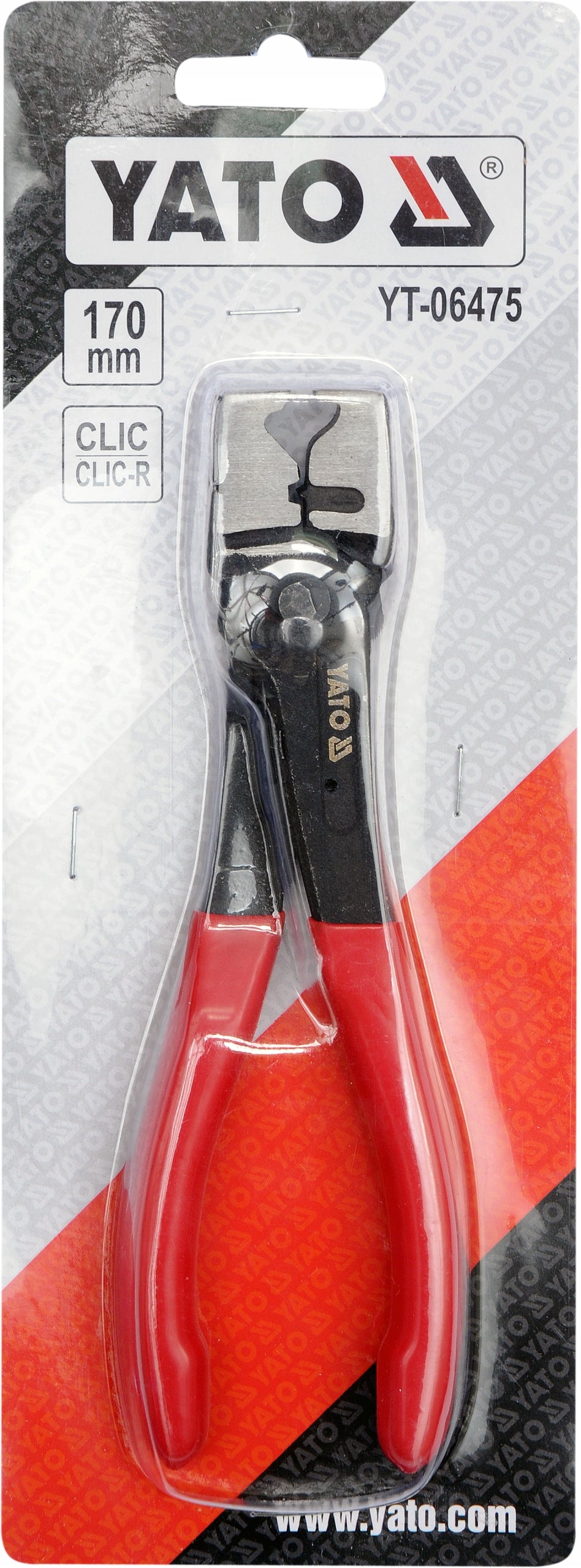YATO PLIERS 170mm FOR CLIC AND CLIC R CLAMPS Kind locking pliers