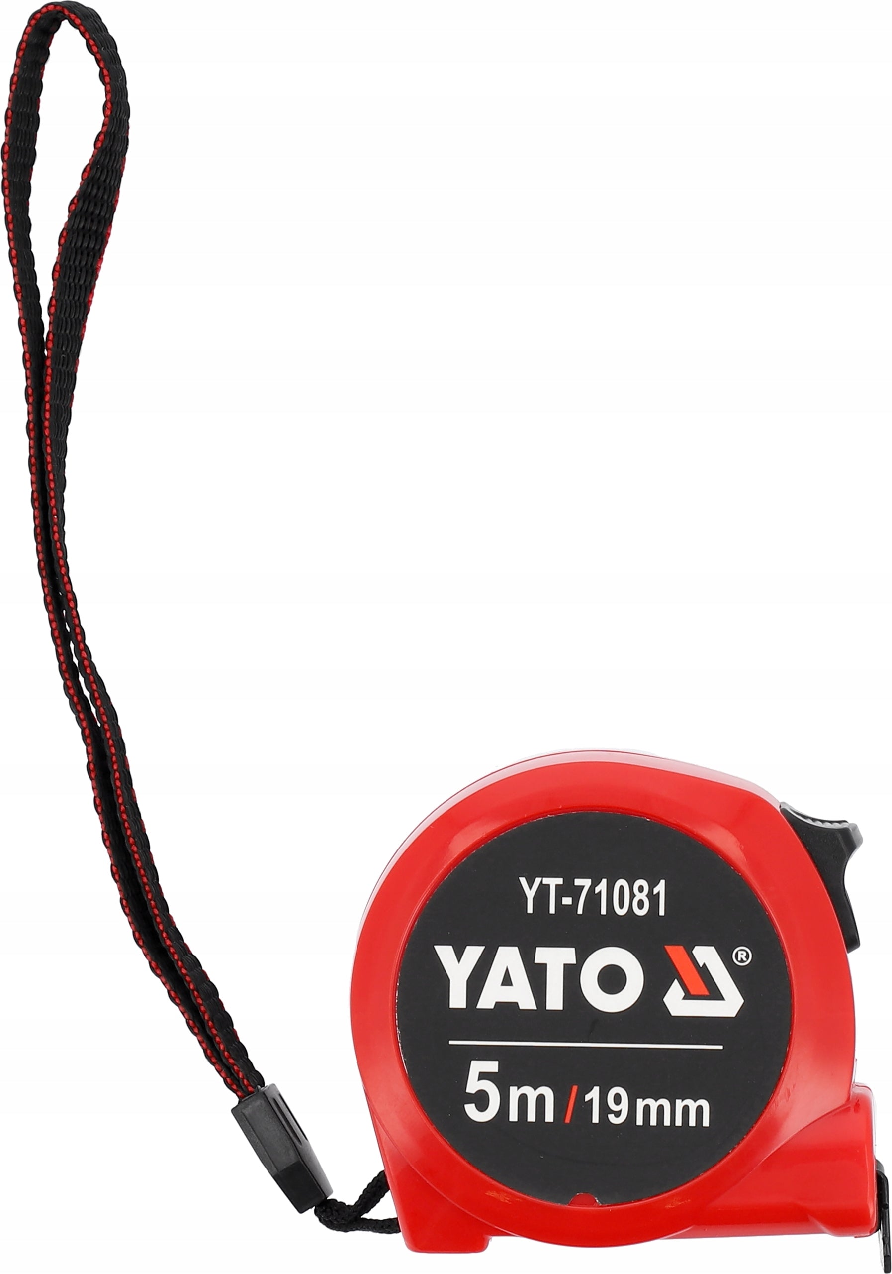 YATO RETRACTABLE MEASURE 5m x 19mm MEASURING TAPE METAL MEASURING CUP WITH LOCK Brand Yato