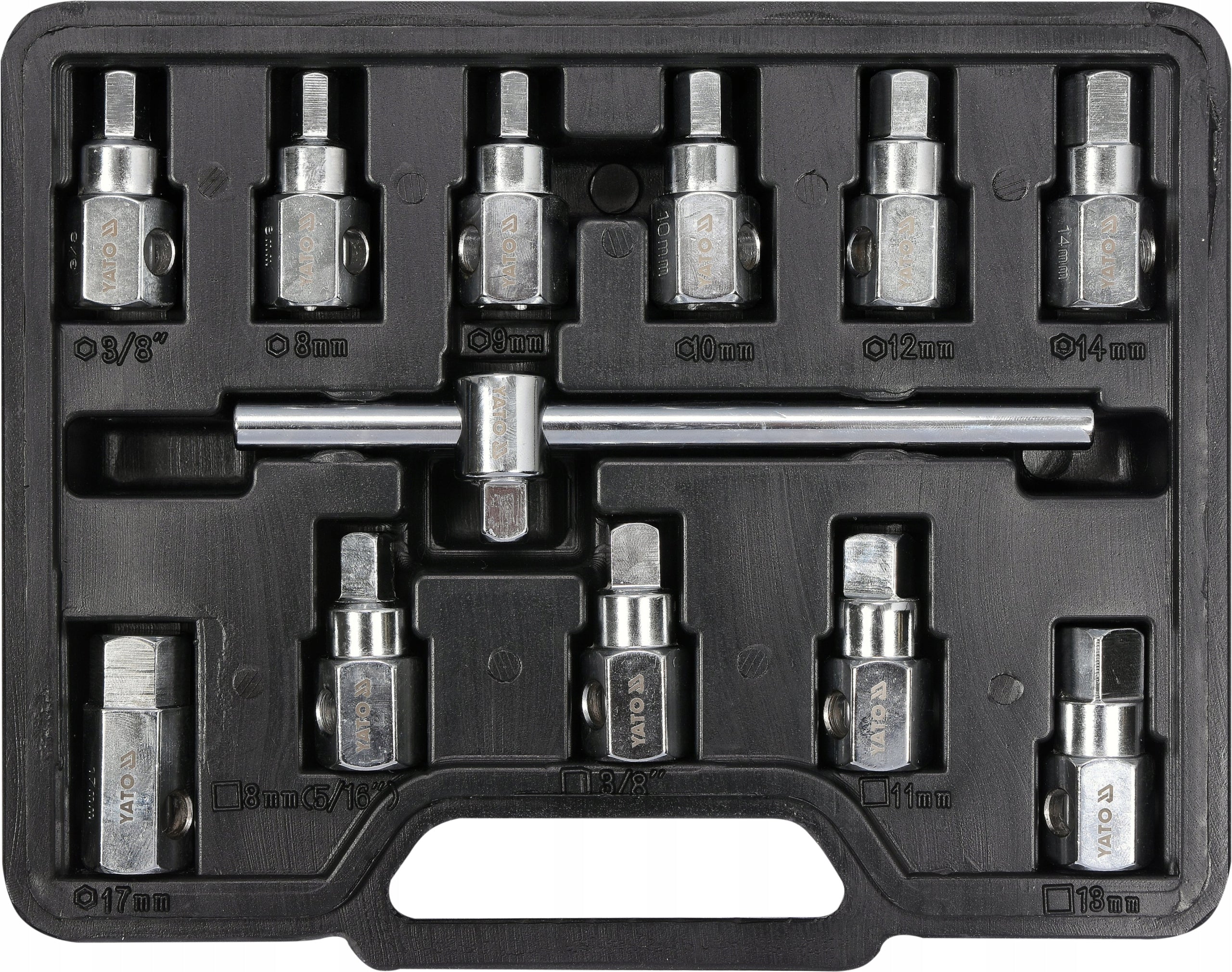 YATO SET OF KEYS FOR OIL STOPPERS 12 PCS. EAN (GTIN) 5906083906008