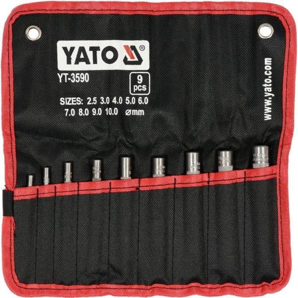 YATO SET OF PUNCHES FOR SKIN 9CZ. Brand Yato