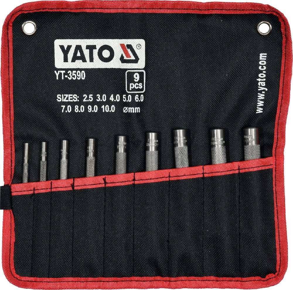 YATO SET OF PUNCHES FOR SKIN 9CZ.