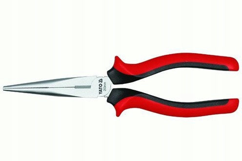 YATO STRAIGHT ELONGATED PLIERS 200MM Product weight with unit packaging 0.267 kg