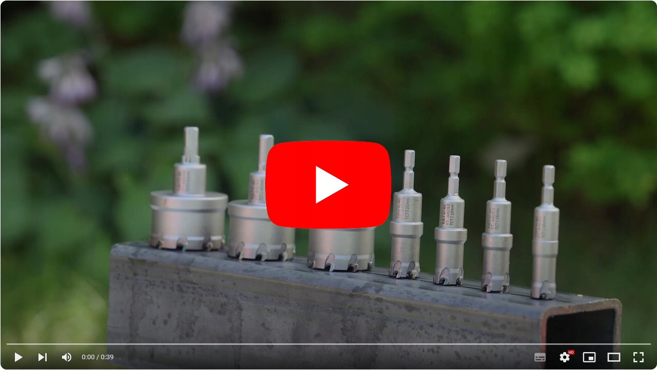 YATO TCT HOLE SAW FOR METAL 35MM CARBIDE CEMENTED LACE Purpose steel