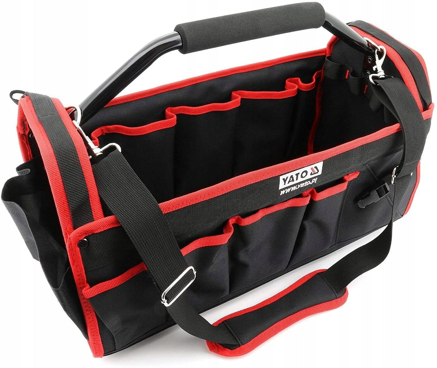 YATO TOOL BAG 49x23x28 cm OPEN TOOL CONTAINER YT-7435 Brand Yato