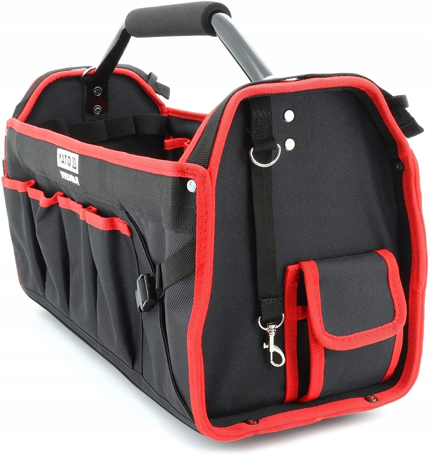 YATO TOOL BAG 49x23x28 cm OPEN TOOL CONTAINER YT-7435 Manufacturer code YT-7435