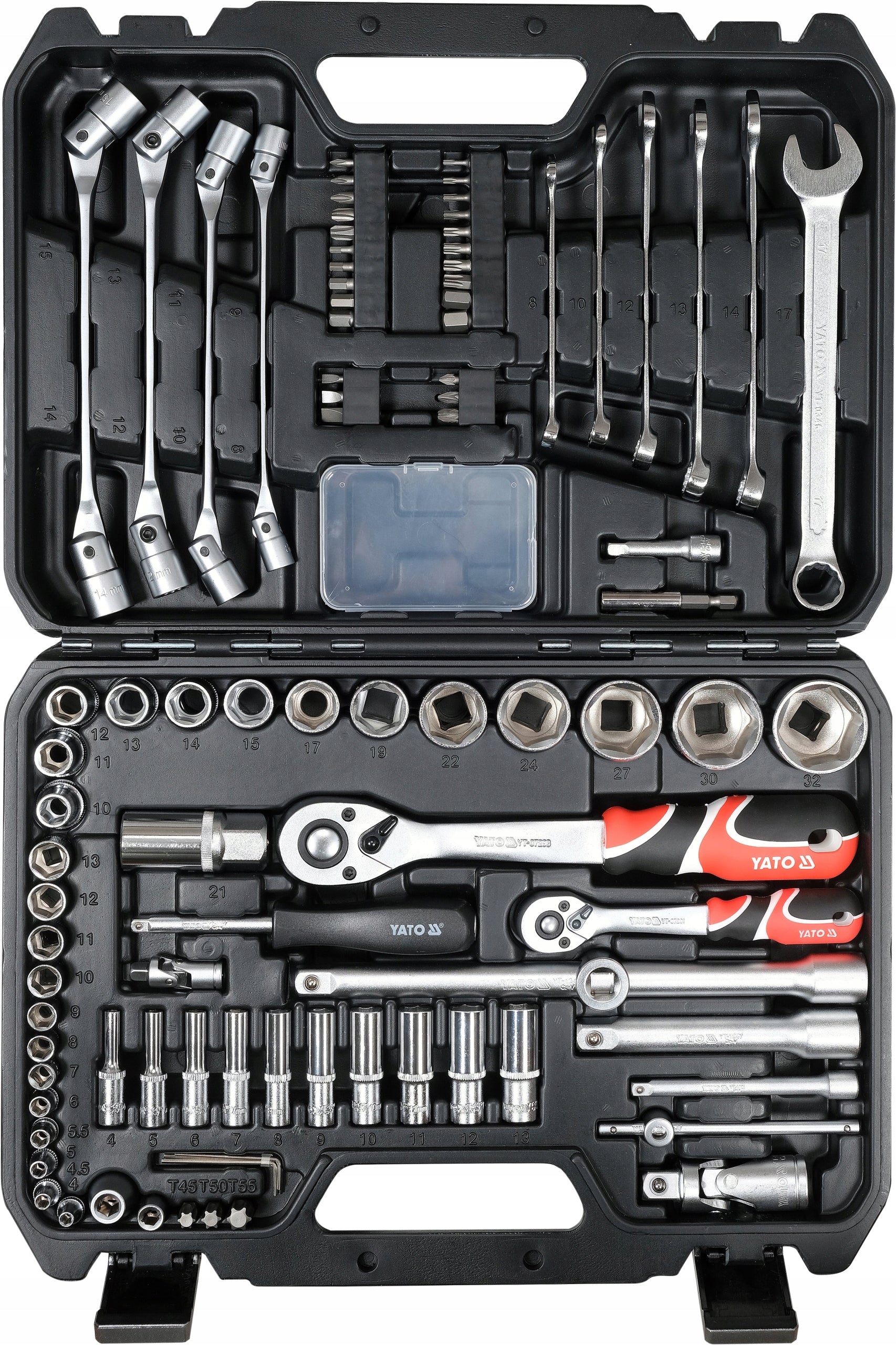 YATO TOOL SET 1/4"", 1/2"" SET 93 PCS Brand Yato