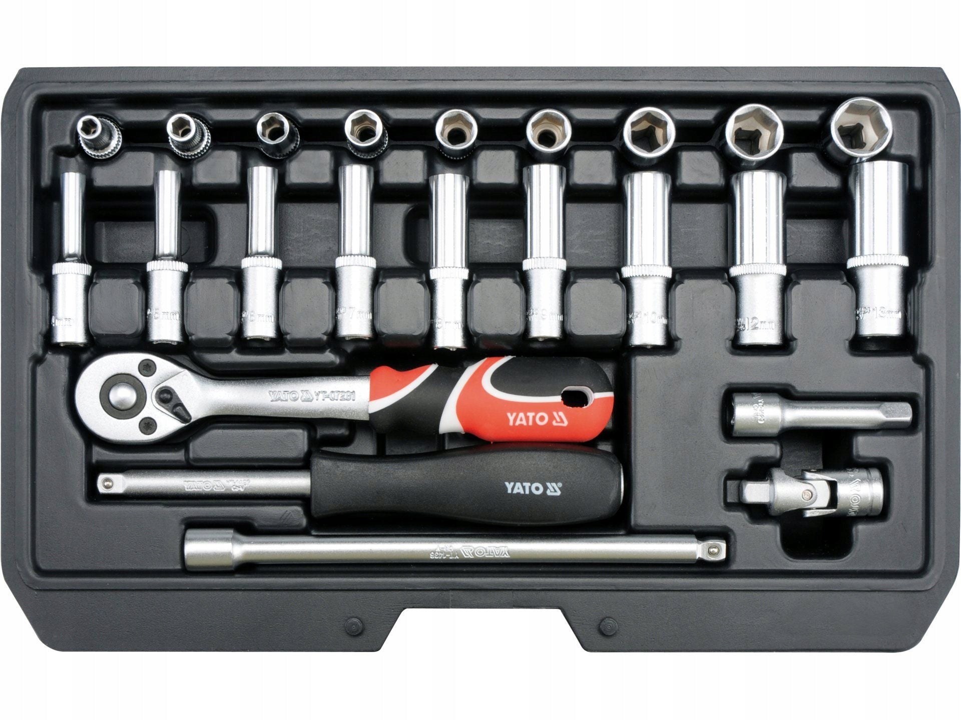 YATO TOOL SET 1/4"" 23CZ.