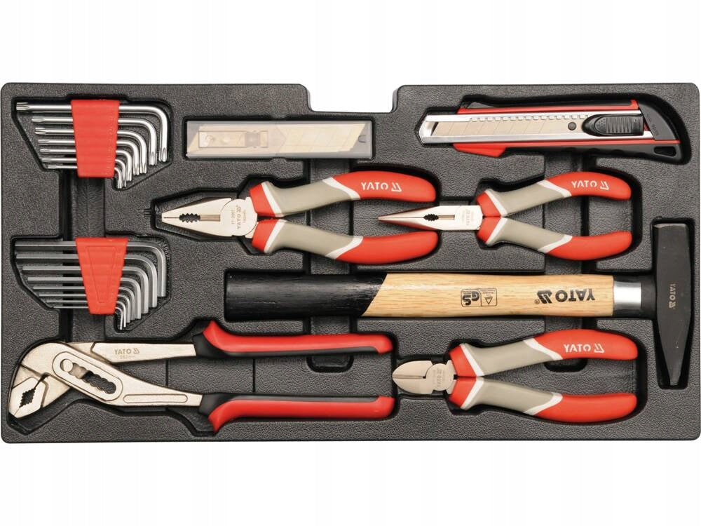 YATO TOOL SET METAL BOX YT-38951 Brand Yato
