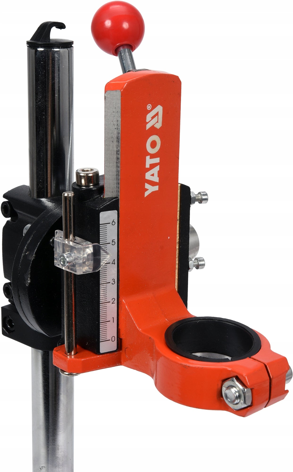 YATO TRIPOD DRILL STAND DRILL CHUCK 400mm WITH ADJUSTABLE ANGLE Product weight with unit packaging 3.75 kg