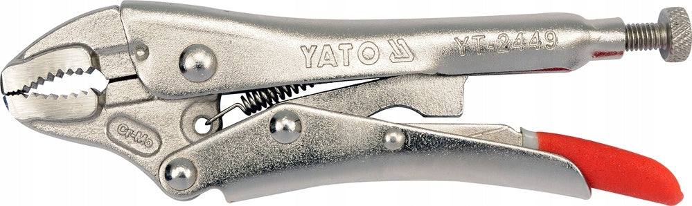 YATO WALRUS CLAMPING PLIERS, SHORT 180MM Additional information hardened jaws