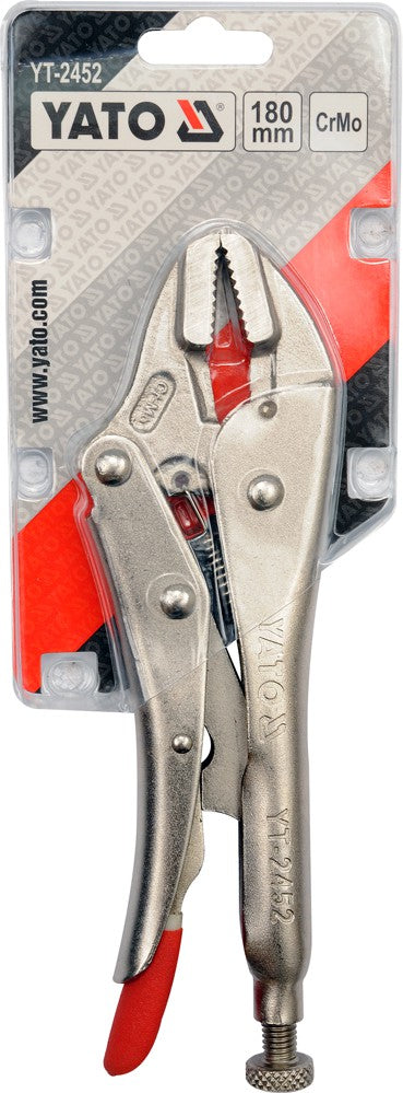 YATO WALRUS CLAMPING PLIERS, SHORT 180MM Customs tariff code 82032000