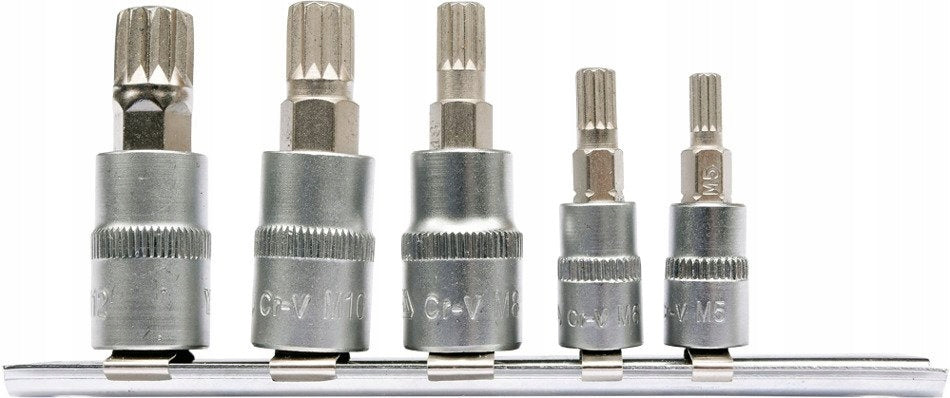 YATO YT-04360 SET OF SPLINE KEYS ON RAIL 5CZ. Brand Yato