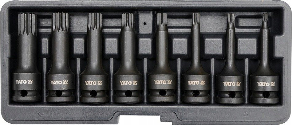 YATO YT-1069 SPLINE 1/2 INCH IMPACT WRENCH SET Brand Yato
