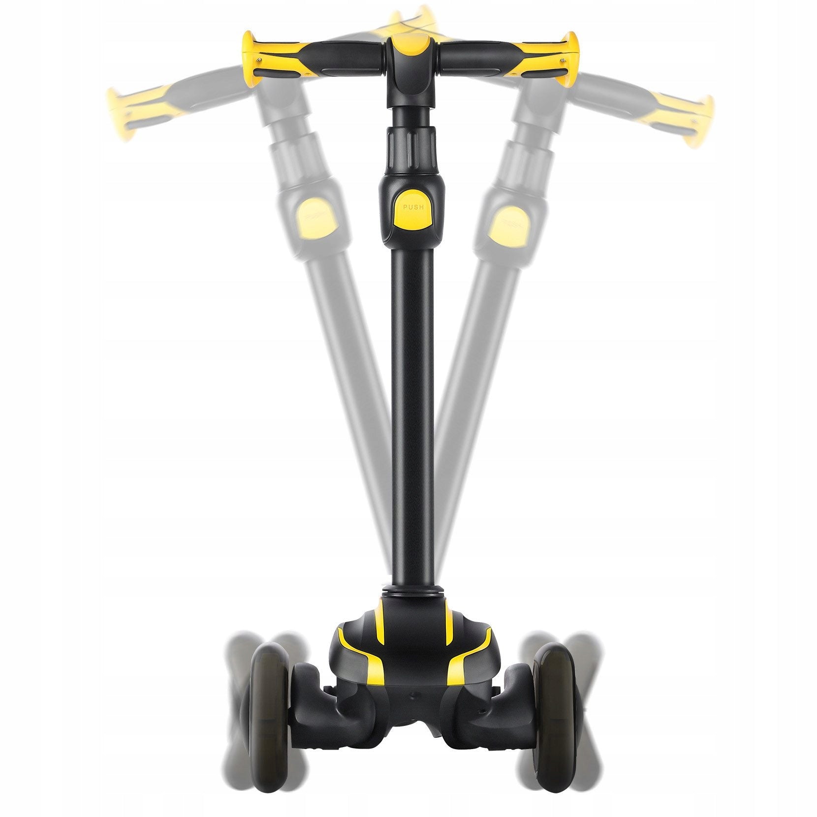 YOLEO Children's Scooter for 3-12 Years, yellow Color yellow