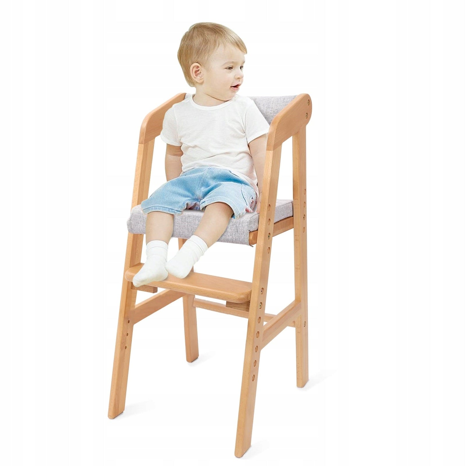 YOLEO High Chair for Children with Cushion from 2 to 12 Years