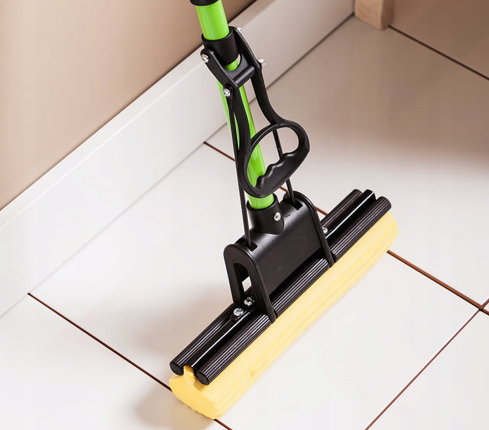 YORK Sponge Mop Sponge with Sponge AZUR Telescopic Stick Squeezed x2 Color multicolor