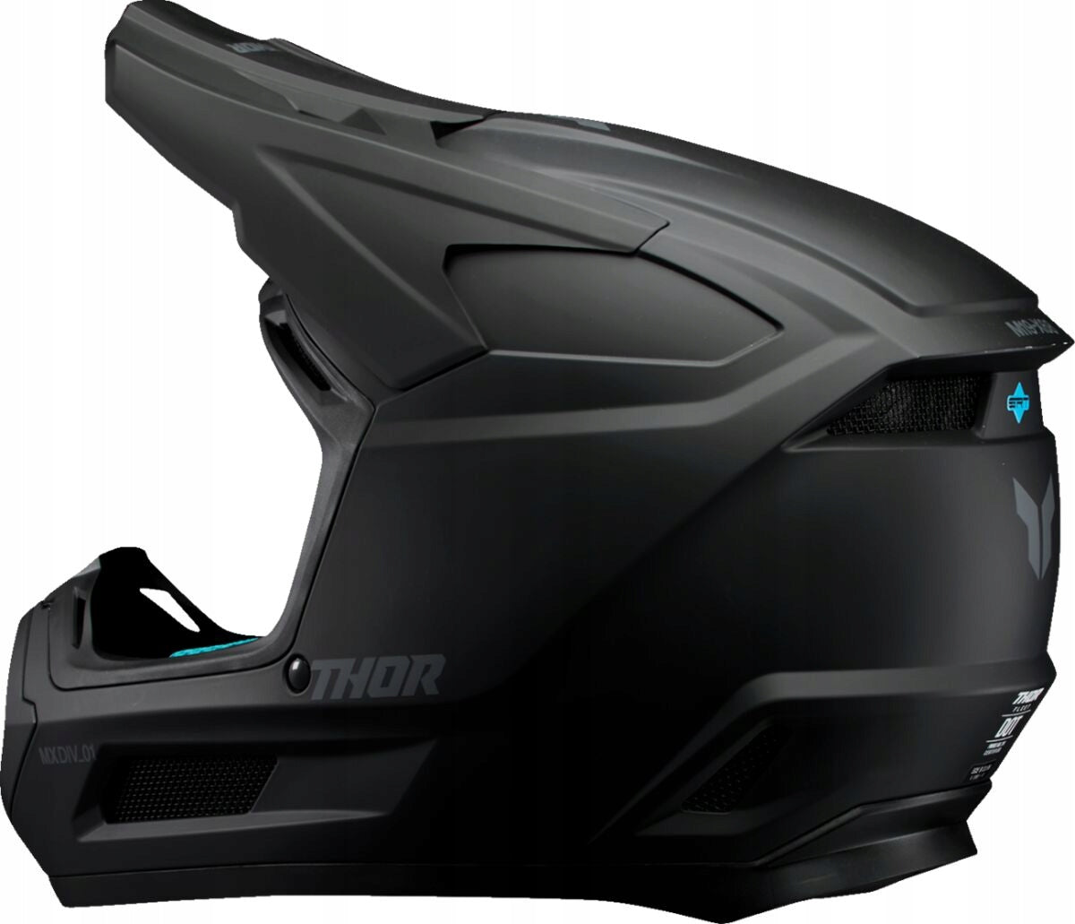 YOUTH HELMET FOR CROSSA THOR YOUTH FLEET BLACKOUT BLACK S Manufacturer no brand