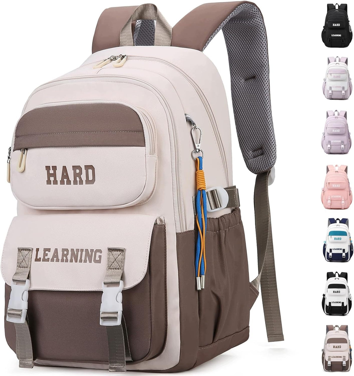 YOUTH SCHOOL BACKPACK FOR LAPTOP 15,6" WATERPROOF LIGHTWEIGHT