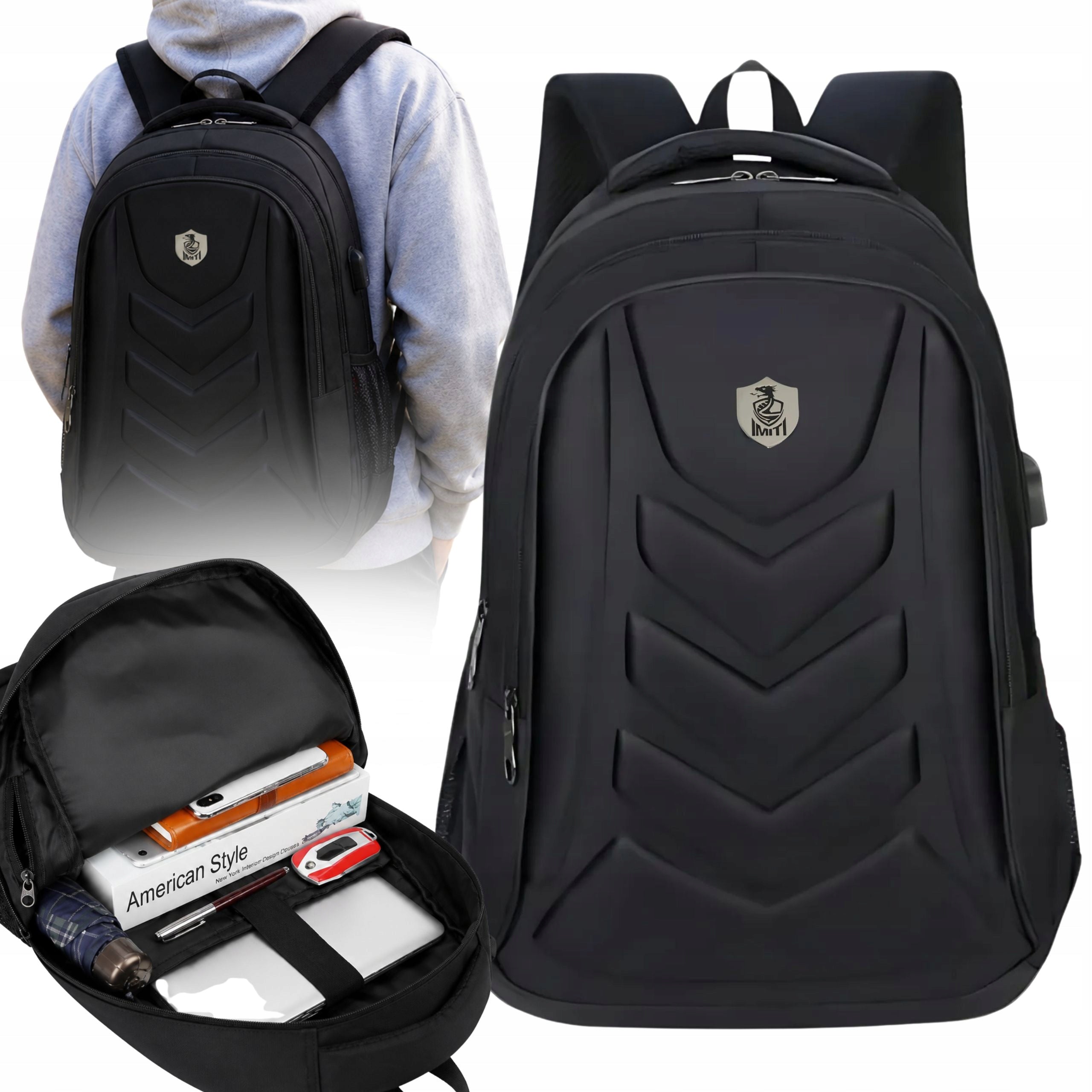 YOUTH SCHOOL BACKPACK FOR MULTI-CHAMBER SCHOOL FOR GIRL'S BOYFRIEND