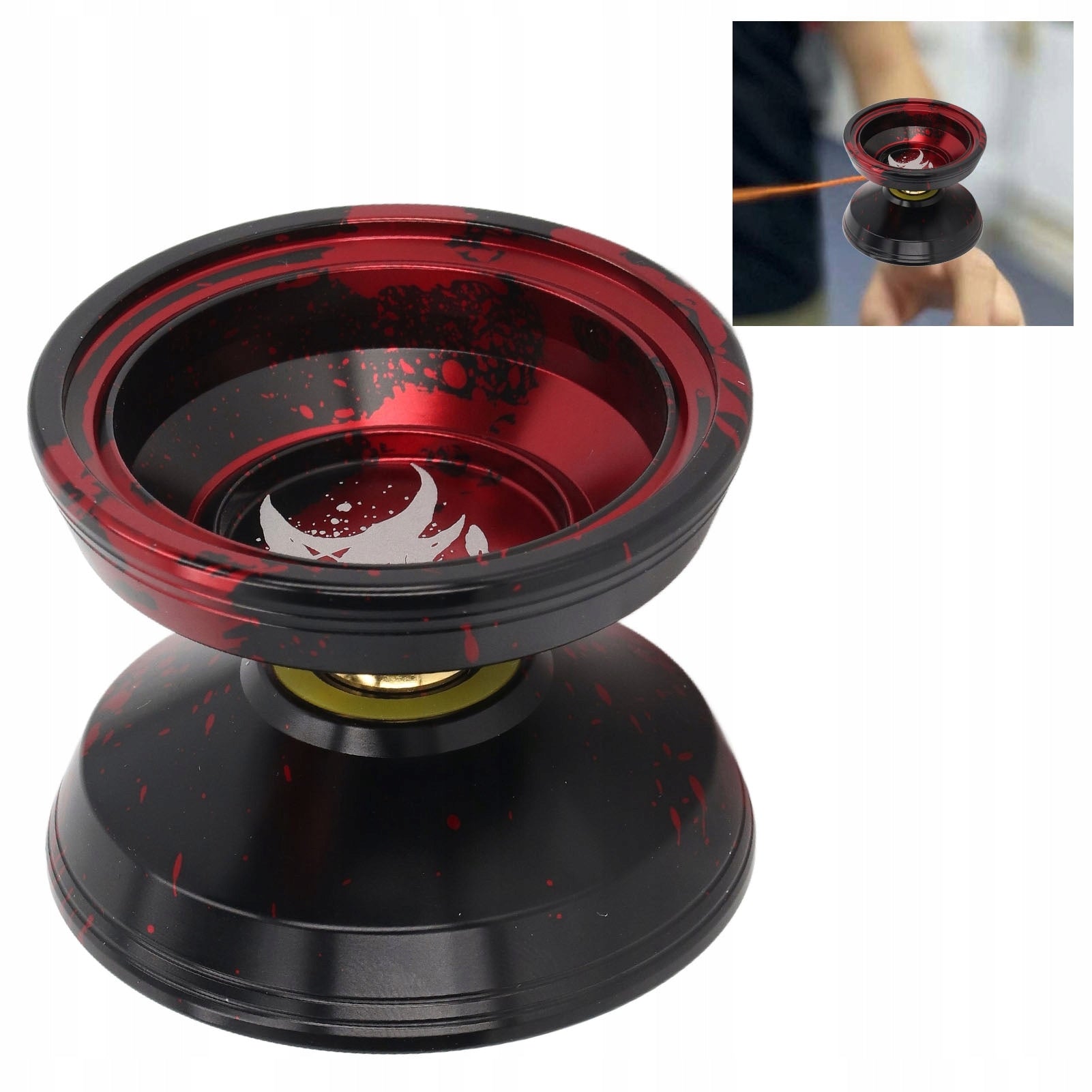 YOYO FOR PROFESSIONAL 2 YOJO ALUMINUM BEARINGS Color red