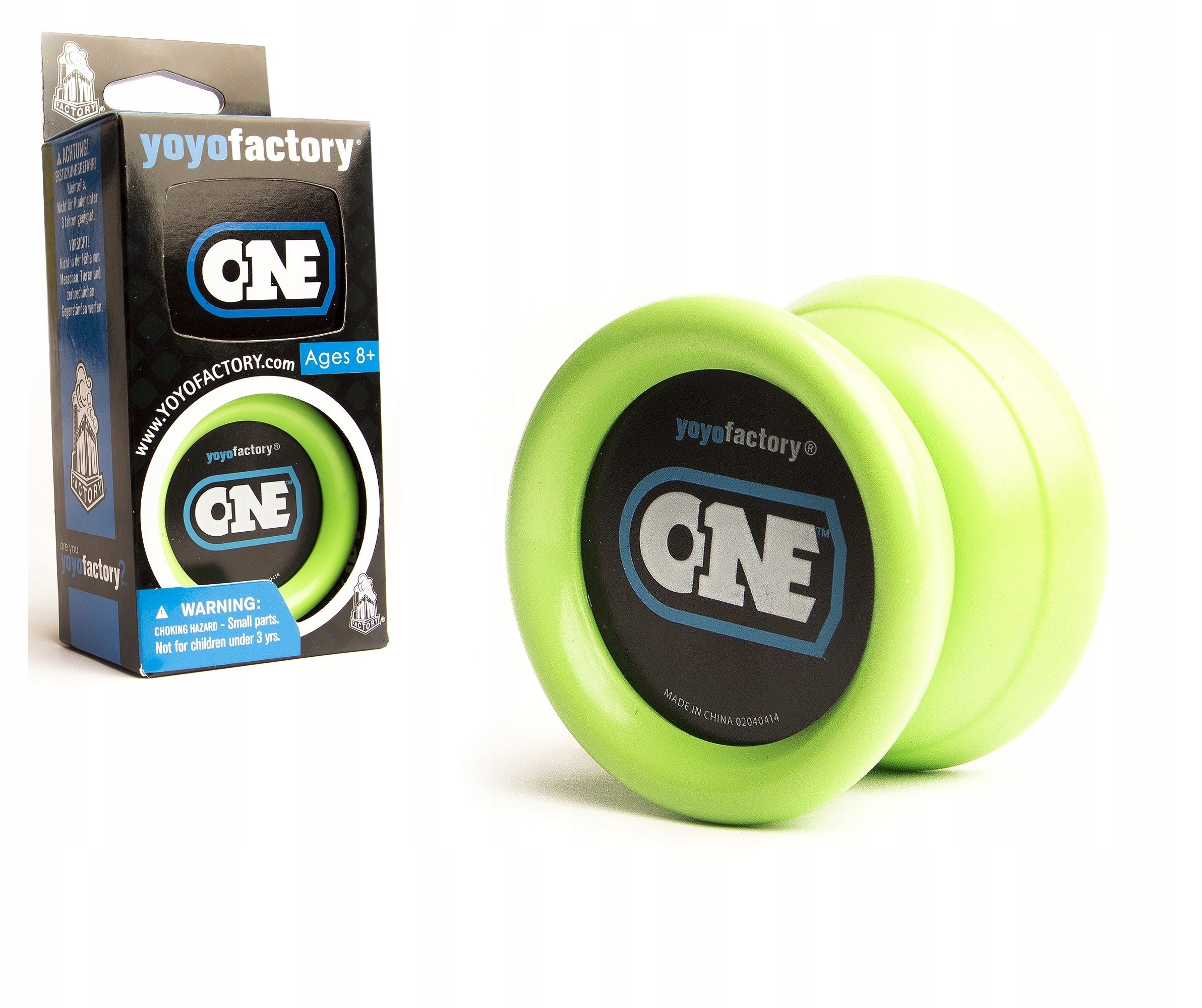 YOYOFACTORY jojo YOYO ONE green 2 BEARINGS ORIGINAL FROM USA - Perfect