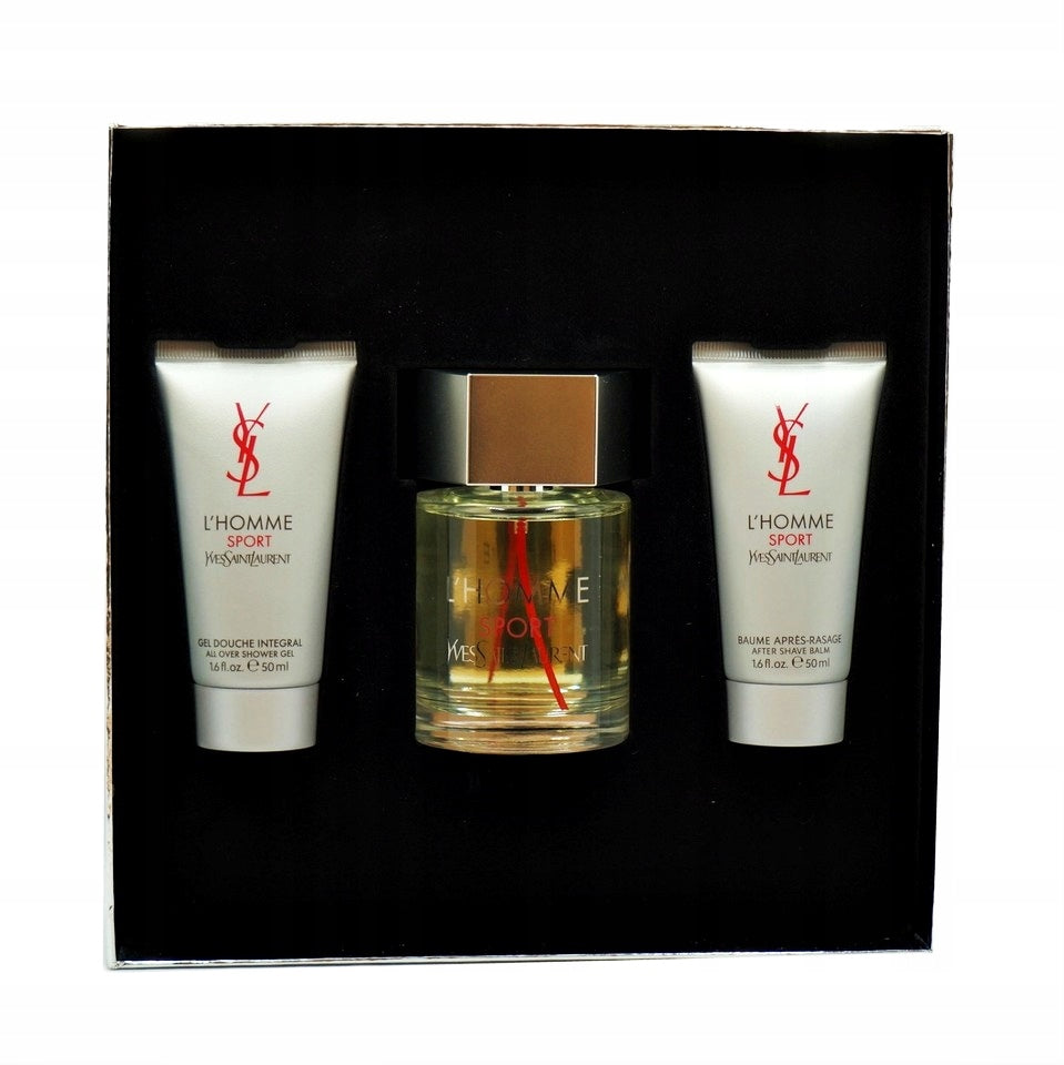YSL YVES SAINT LAURENT L'HOMME SPORT SUPER SET UNIQUE Packaging status original
