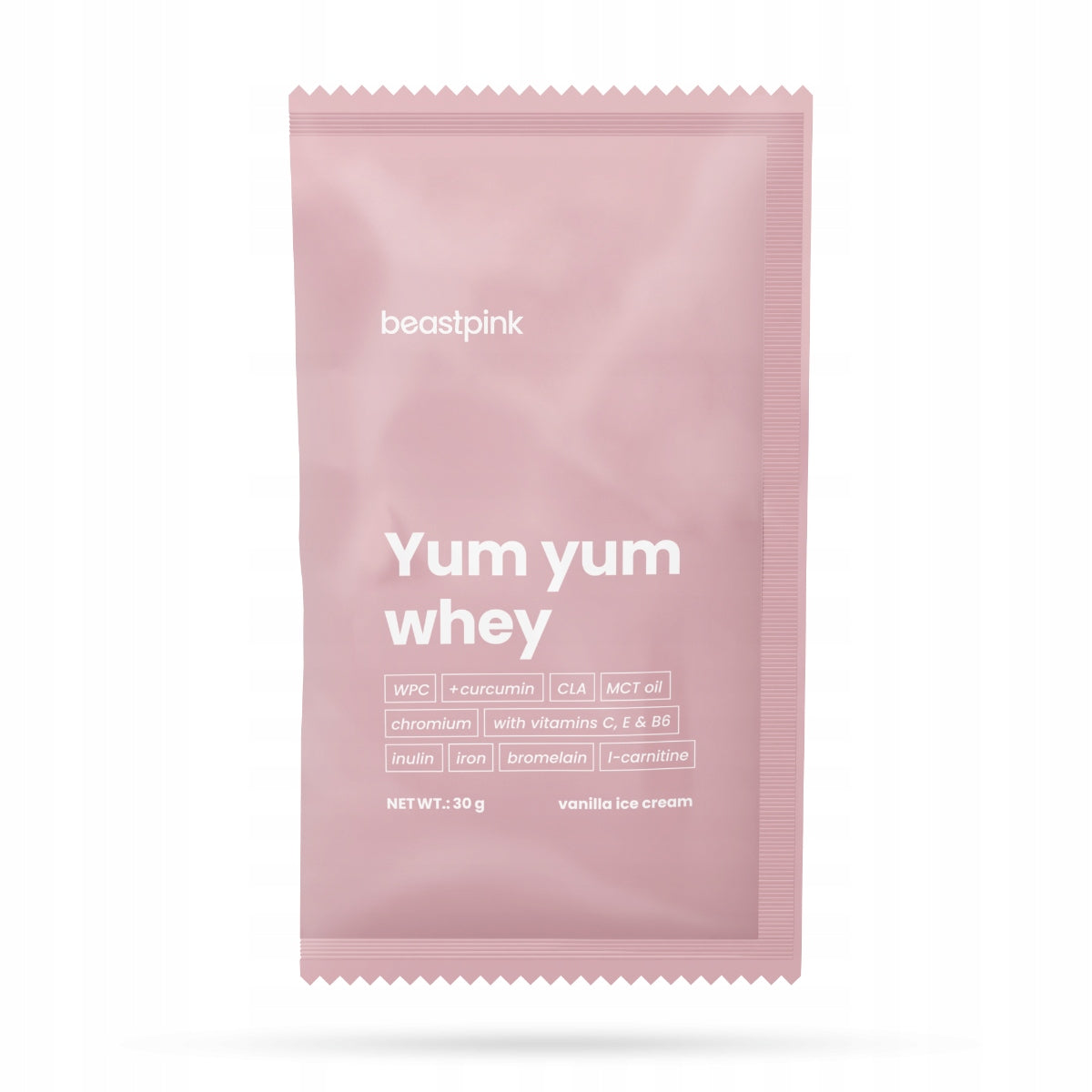YUM YUM WHEY PROTEIN WPC CONDITIONER FOR WOMEN BeastPink 30g vanilla