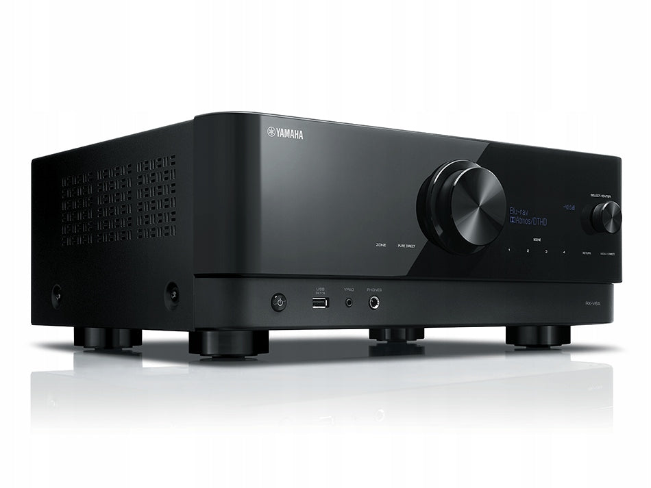 Yamaha 7.2 8K Amplituner Yamaha MusicCast RX-V6A Bluetooth AirPlay2 WiFi Manufacturer code RX-V6A