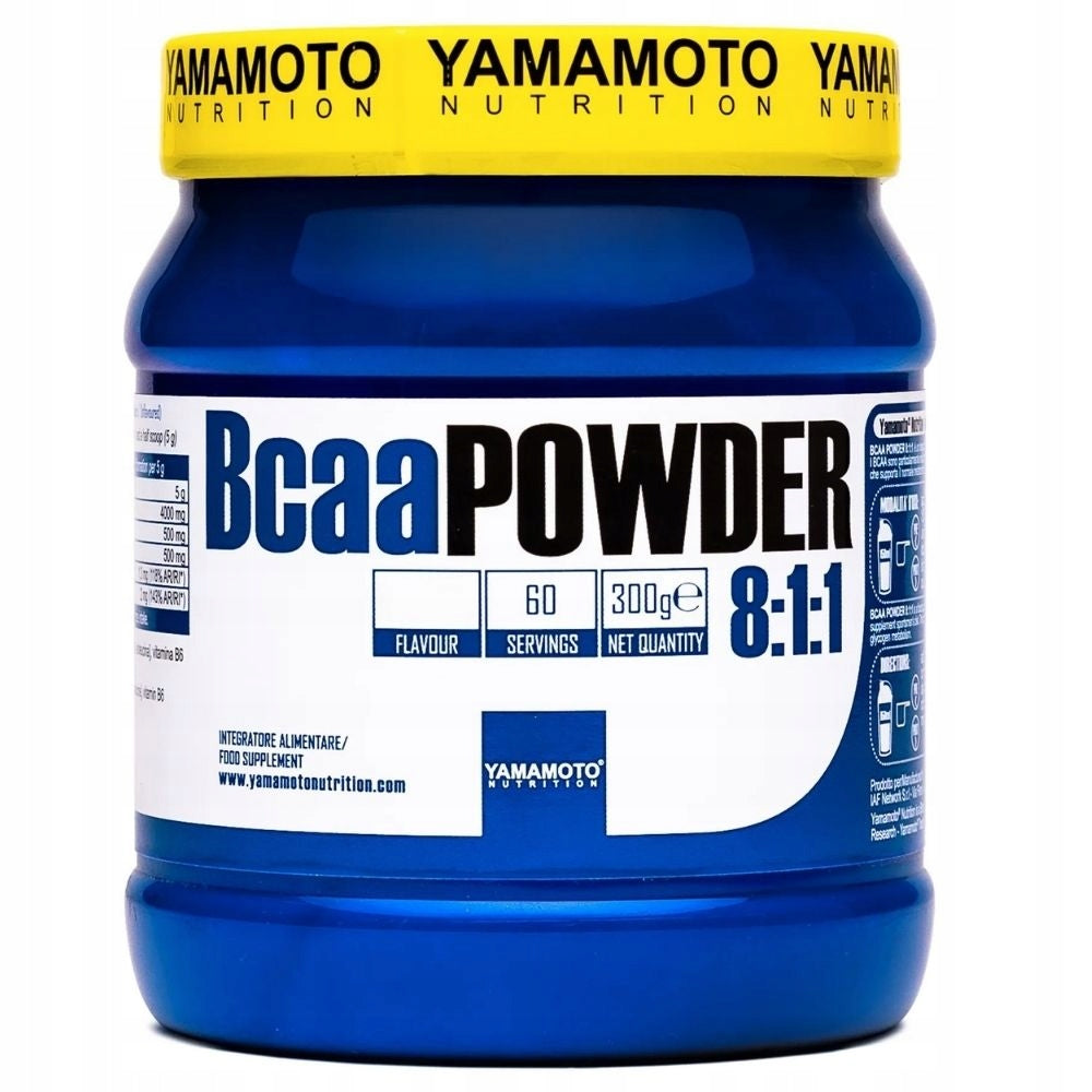 Yamamoto BCAA Powder 8:1:1 Orange Lemon Supports Muscle Powder 300g