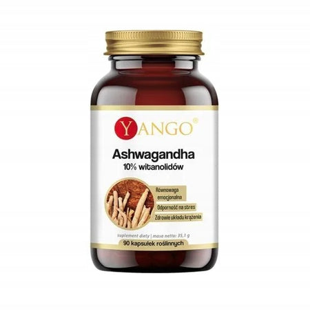 Yango Ashwagandha 10% withanolides (90 kaps)