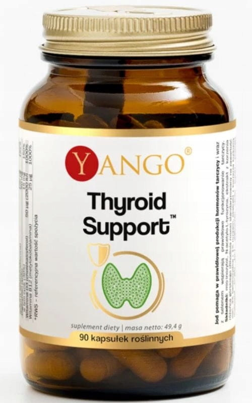 Yango Thyroid Support 90 kaps SUPPORT THYROID metabolism SELENIUM ZINC