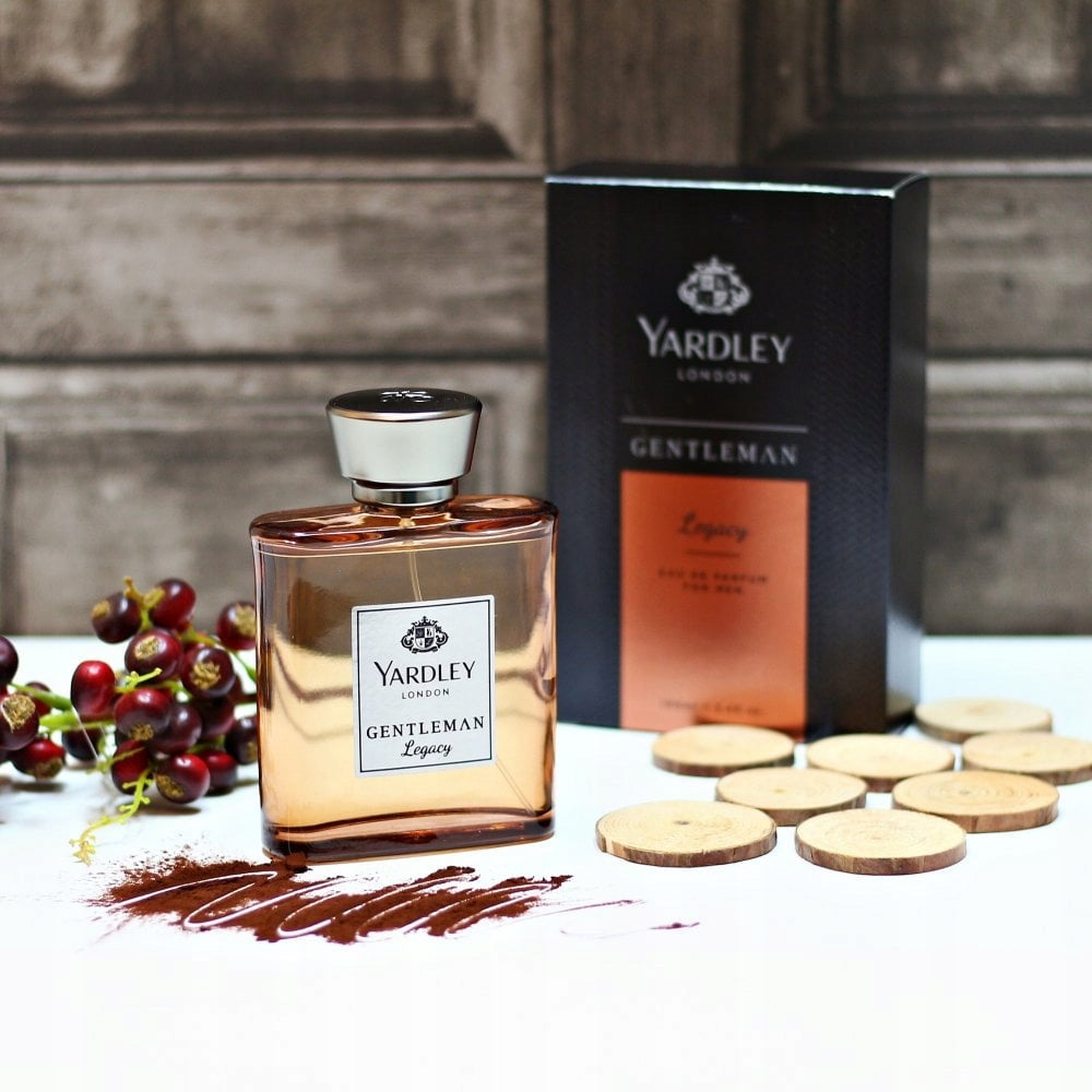 Yardley London LEGACY EDP 100ml Men's Woody Spicy Scent & Vegan Friendly EAN (GTIN) 6297000442938