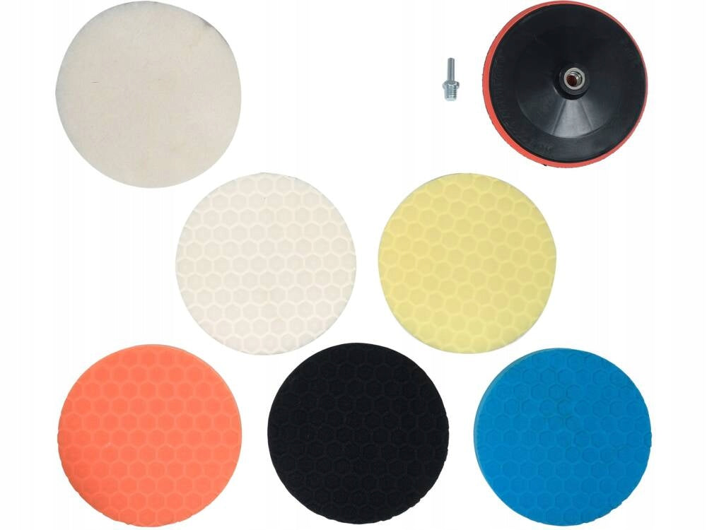 Yato Polishing Sponges Pads M14 180 mm Set of 8 Product weight with unit packaging 0.45 kg