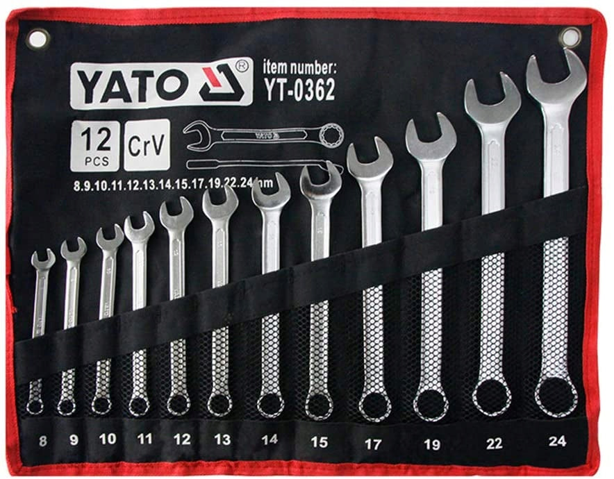 Yato YT-0362 combination wrenches Key type combination