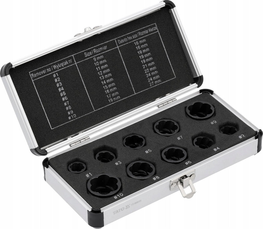 Yato YT-060311 Short sockets for removing damaged screws
