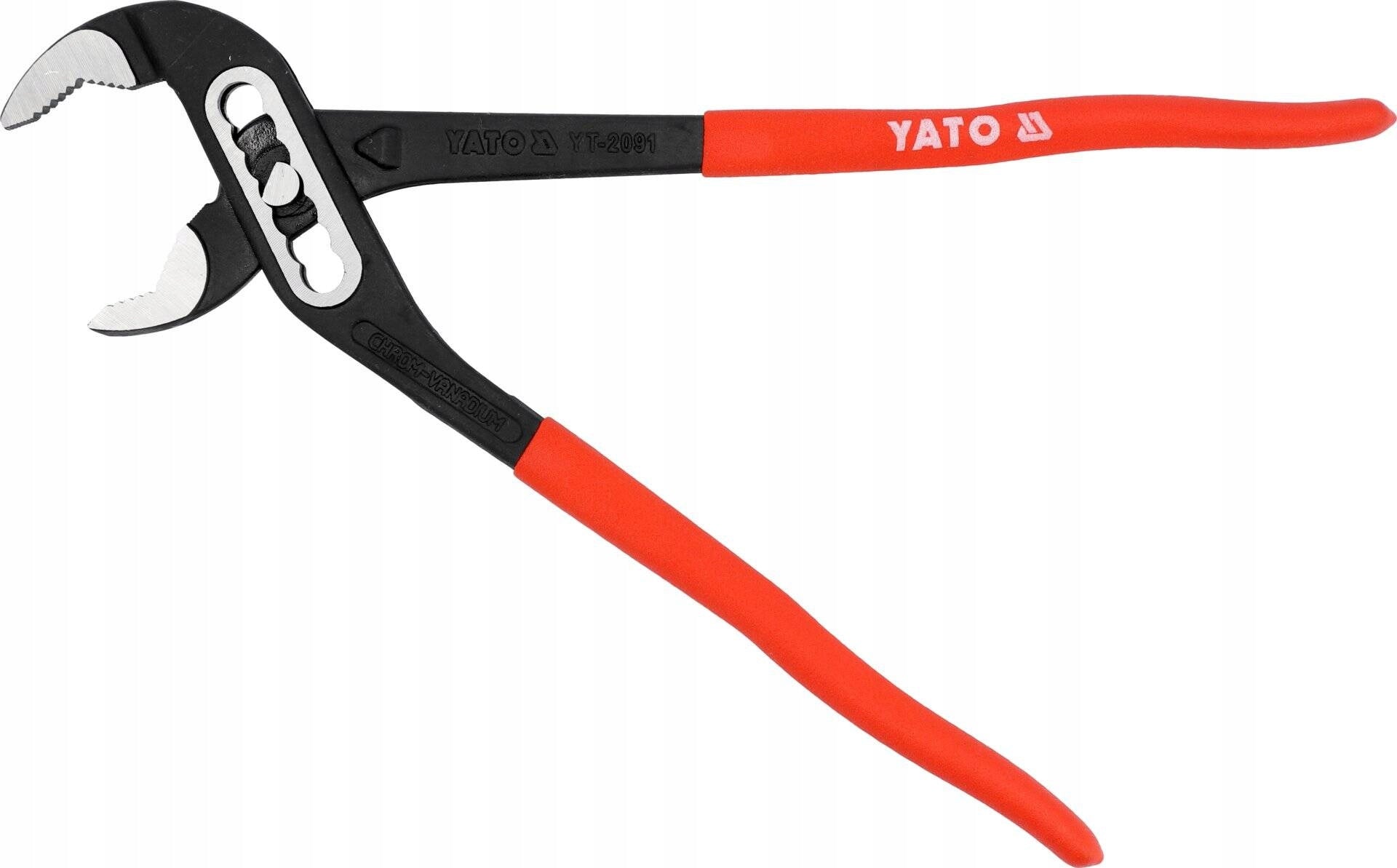 Yato YT-2091 Long Pipe Wrench Adjustable Pliers 300mm 7-Stage Adjustment Product weight with unit packaging 0.542 kg