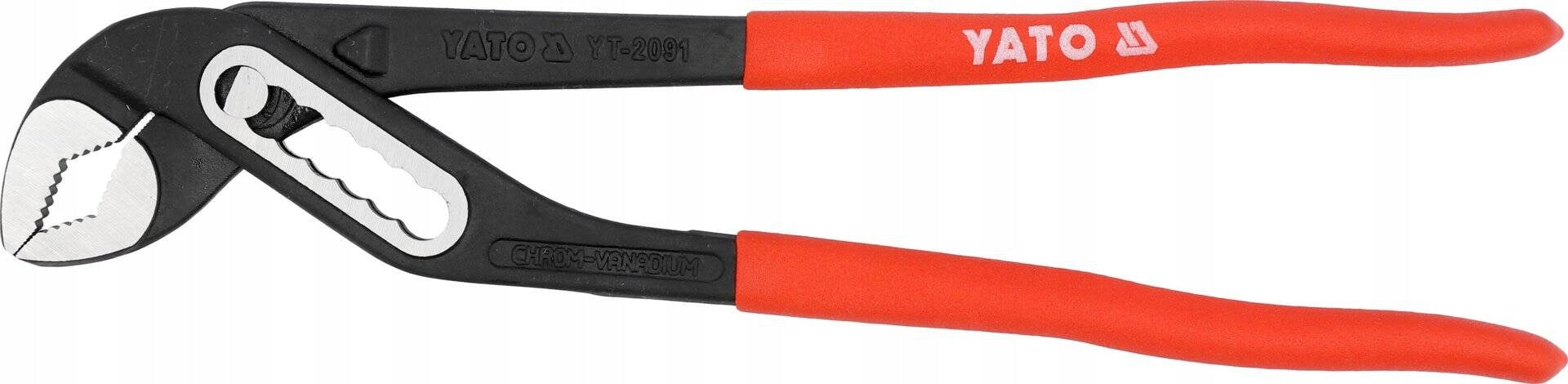 Yato YT-2091 Long Pipe Wrench Adjustable Pliers 300mm 7-Stage Adjustment
