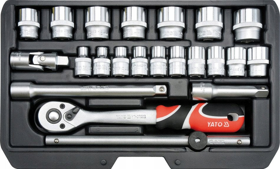 Yato YT-38561 Tool Kit 3/8 inch 22 pcs Number of items in the set 22