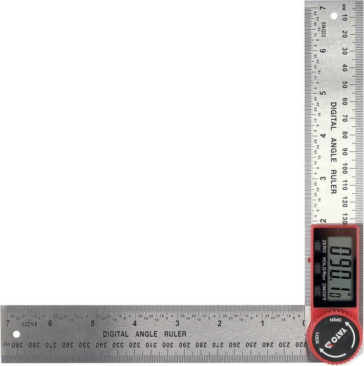Yato YT-71003 Electronic protractor 200 mm Product weight with unit packaging 1 kg