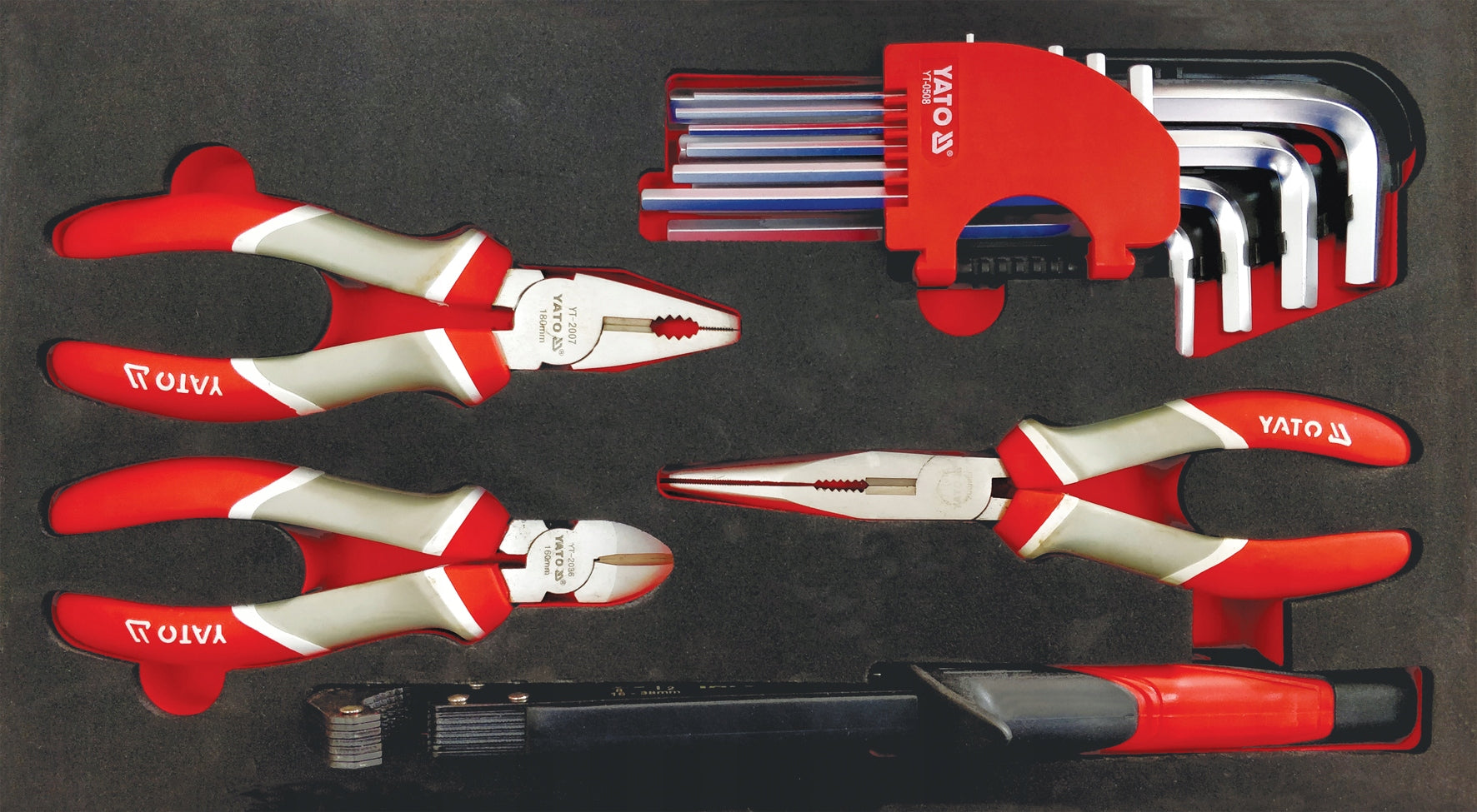 Yato modular tool trolley 3 tool cartridges Brand Yato