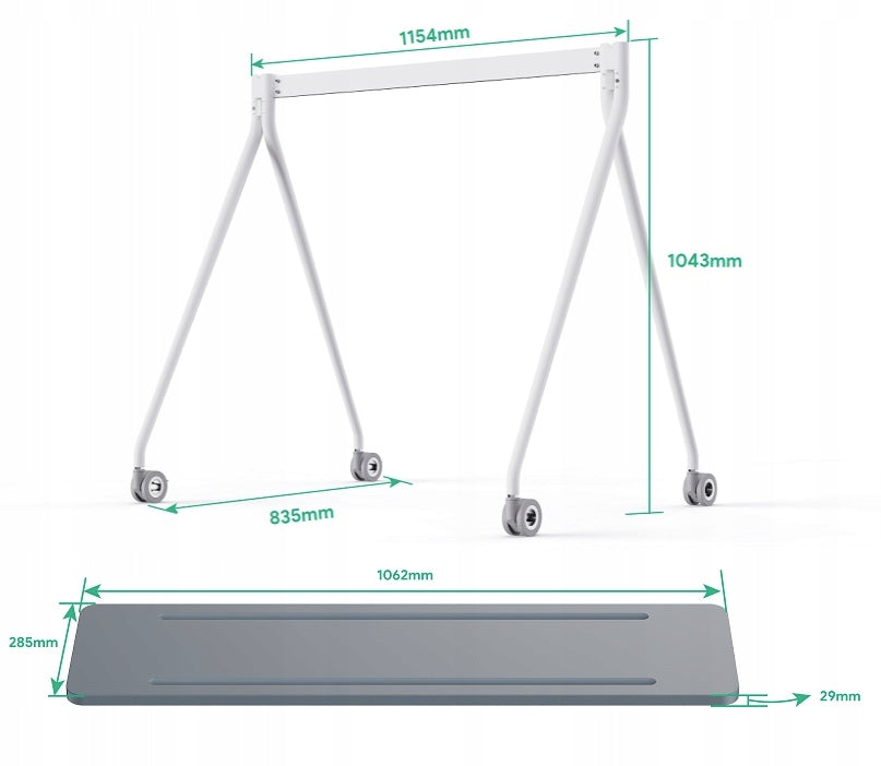 Yealink FloorStand Stand Holder for MeetingBoard 65 Brand Yealink